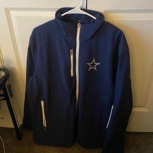 Dallas cowboys zip up jacket, XL, still in great condition, hardly worn